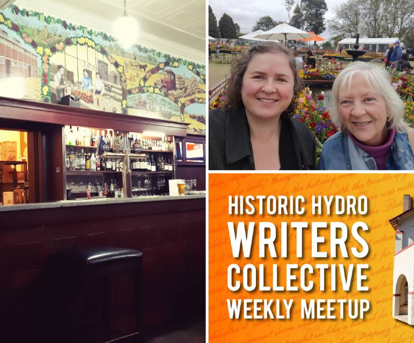 CREATIVE SPACE: The Freckled Duck is home to the writers group, which has seen member Leonie Napier (top right) be honoured with a special poem by her daughter, who is now joining up. 