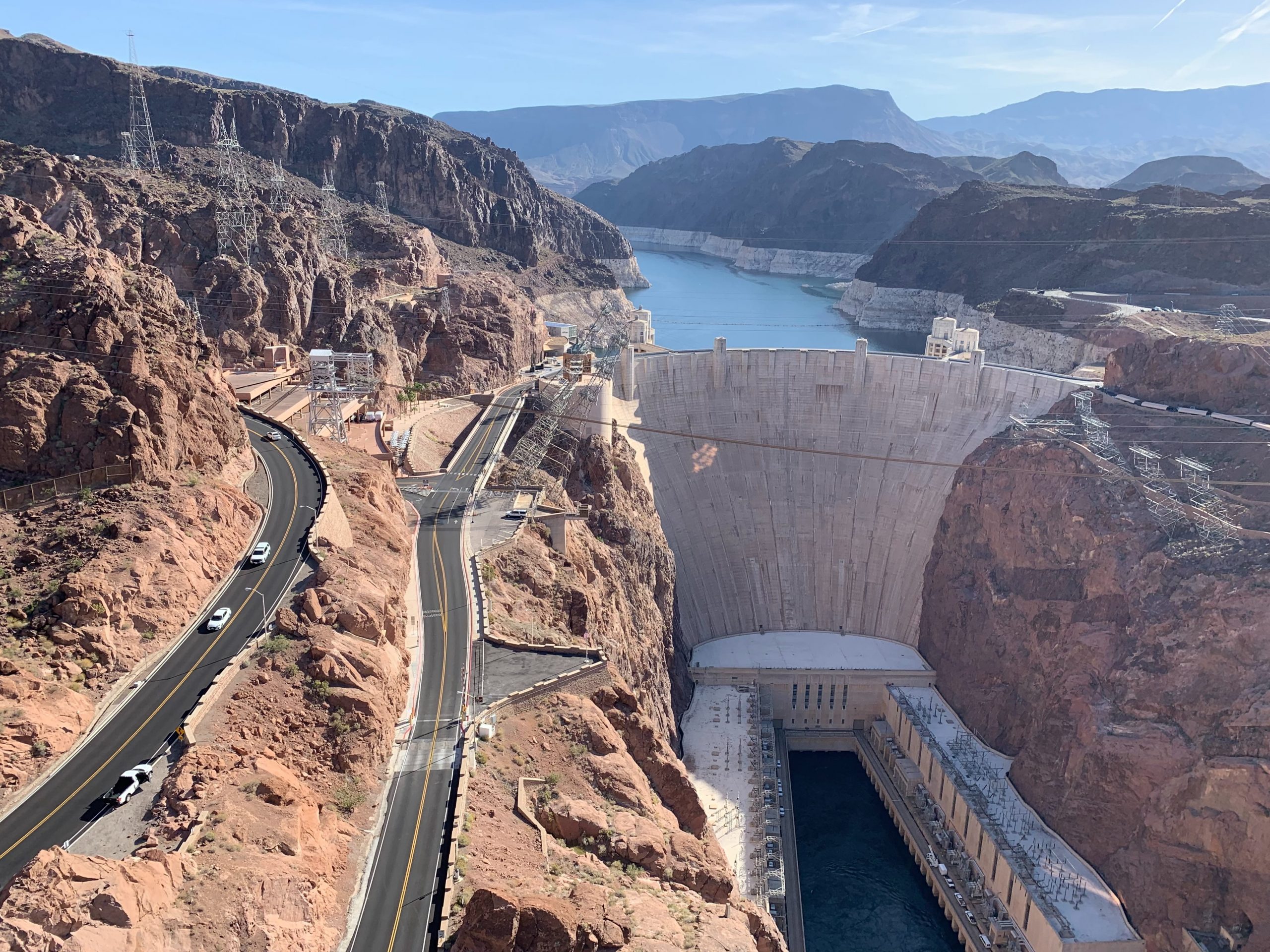 Power generation at the Hoover Dam is threatened by climate change.