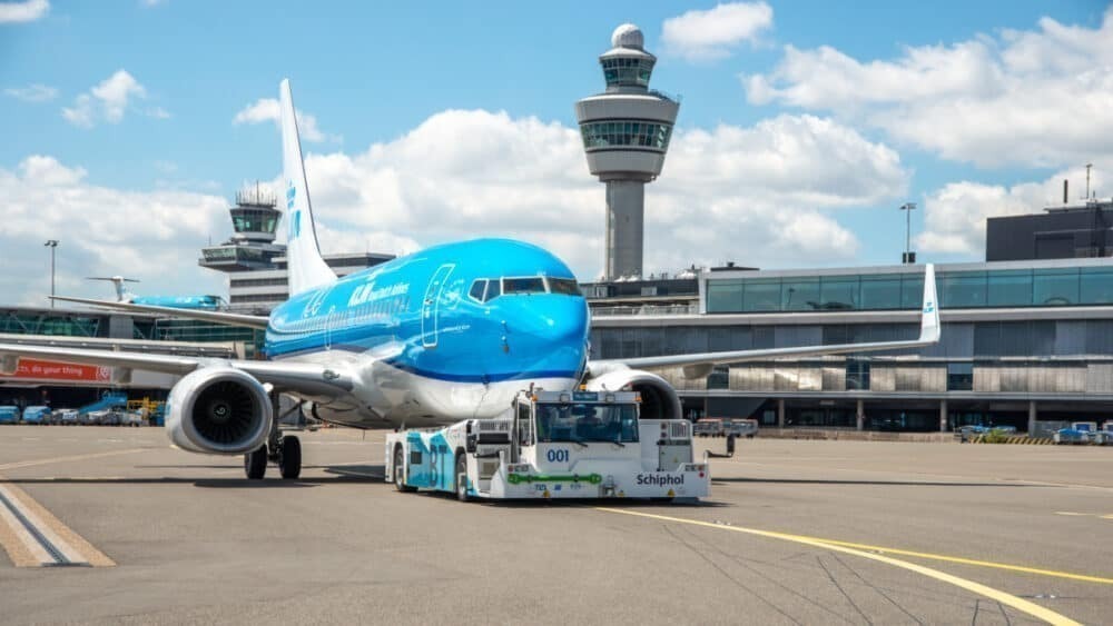 KLM sustainable taxiing